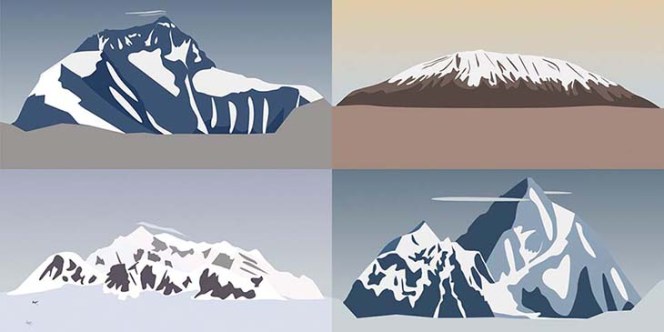 Al Boardman - love of mountains poster
